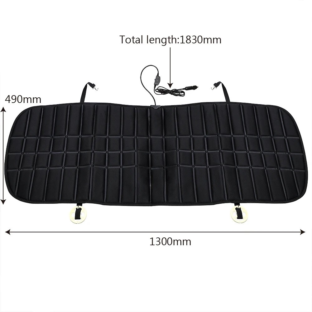 car seat heats the back seat cushion Seat Cover car Rear Seat Heated Cushion Protection Warm-Keeping Warmer 12V Winter Heating