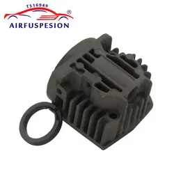 Testata del cilindro della pompa del compressore della sospensione dell'aria + anello del pistone per Touareg Cayenne Audi A6 C6 Q7 L322 muslimah