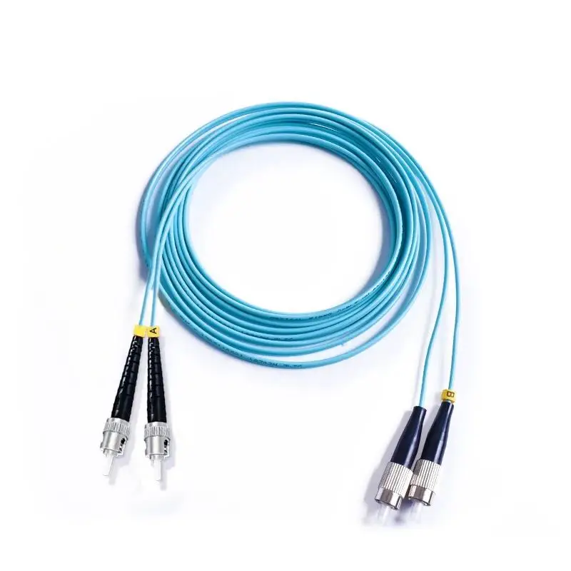 

10PCS/Pack OM3 FC/UPC-ST/UPC Multi-Mode OM3 Fiber Cable Multimode Duplex Fiber Optical Jumper Patch Cord 3M 5M 10M 10M FC-ST