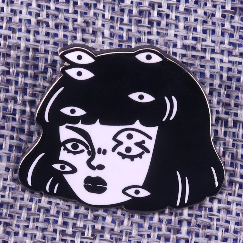 Junji Ito Lapel Pin…