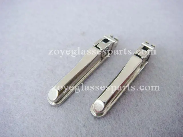 spring hinge for wood eyeglass glue on spring hinge for wood eyewear screws free 2.6mm spring hinge nickel coating TSH-56