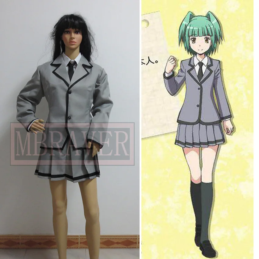 

Anime Assassination Classroom Cosplay Kayano Kaede Costume Teacher's uniform Dress Clothing Suit for role playing