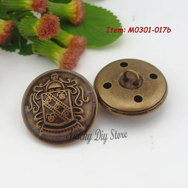 2014 New Arrival Special Offer Freeshipping Washable Sewing Scrapbook Clothing Set Antique Bronze Buttons for Garment Accessory