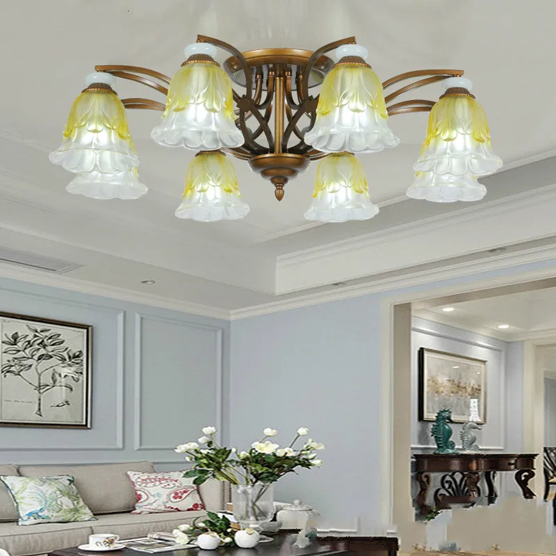 Factory Direct Selling American LED Ceiling Lamps Simple Ideas Simple Bedroom Dining Room Living Room Light LED Ceiling Lamps