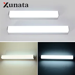 Lampada da parete a LED 12W 16W 22W impermeabile bagno applique da parete armadio specchio lampada spogliatoio cucina lampada da parete illuminazione AC85-265V