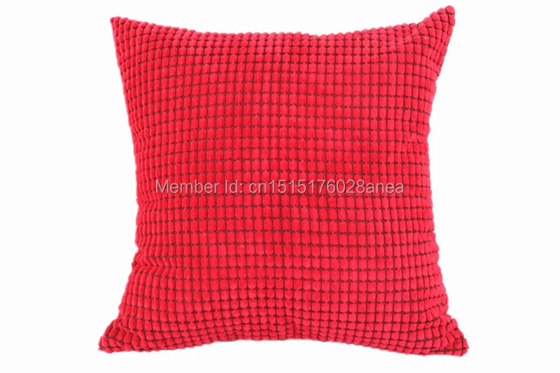 Cord Big Corn Kernel Plüsch Kissenbezug 35/45/50/60/70 cm Sofa Kissenbezug Home Bett Dekoration – Detail 19