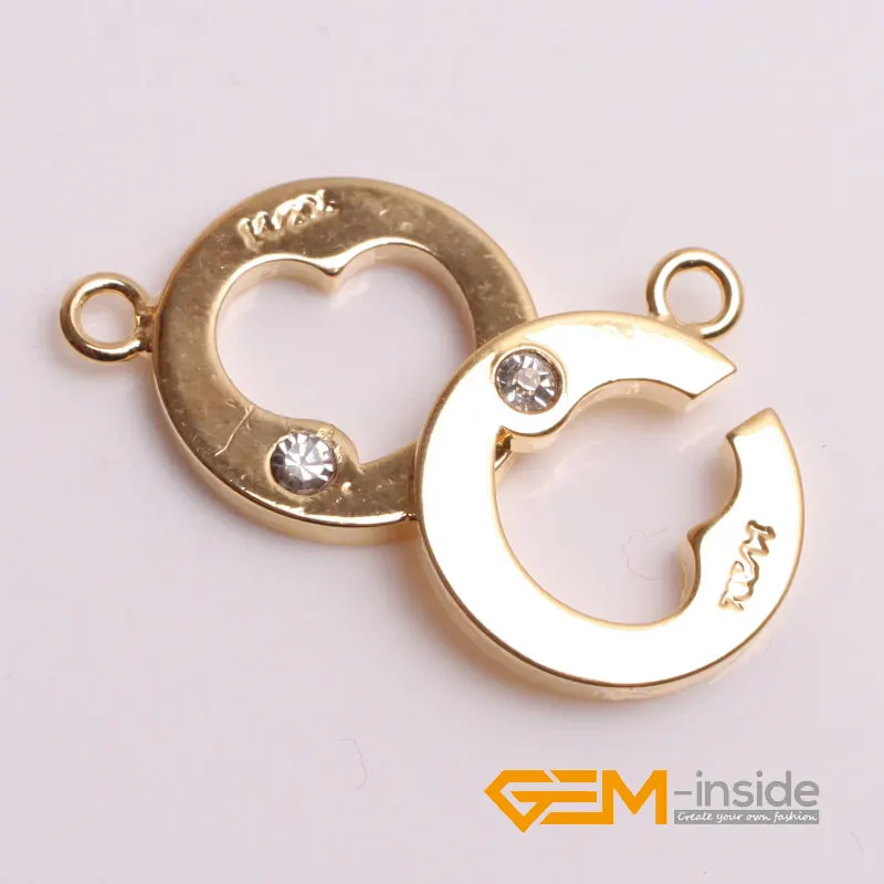 14 Gold Filled Hook & Eye Toggle Clasp 12mm 16mm DIY Neckalce Bracelet Jewelry Clasps and Closures One Piece To Sale