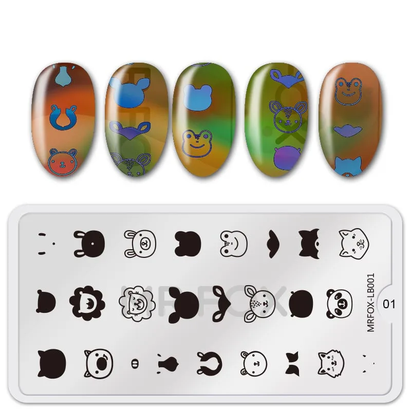 

1PC New Nail Stamping Plates SpringFlowers Pattern Image Stamping Printing Nail Art Templates DIY Manicure Stencils Stamp Tools