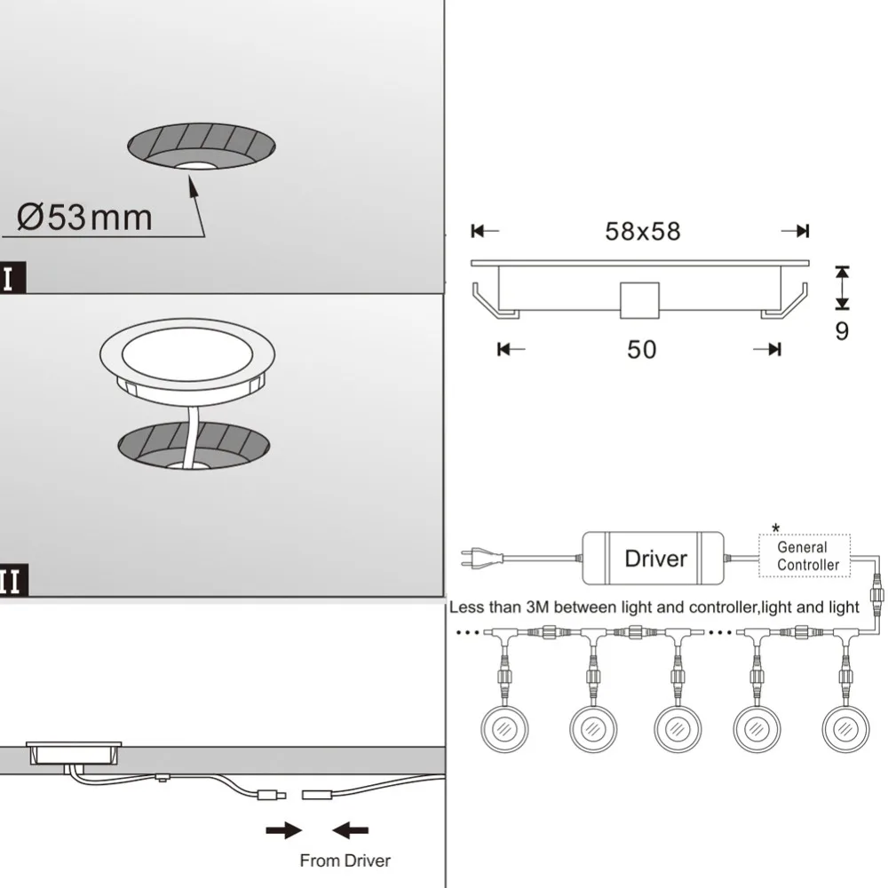 외관 멀티 컬러 rgb led 바닥 recessed 강화 유리 커버 야외 풍경 빛 플로어 램프 15 pcs 원격 컨트롤러