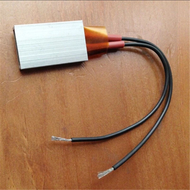 12V AC DC 50W Thermostat PTC Heating Element Constant Temperature Heater Plate