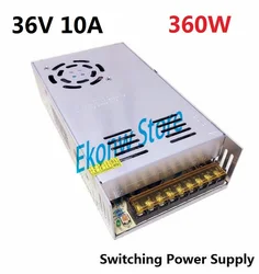 360W 36V 10A Switching Power Supply Factory Outlet SMPS Driver AC110-220V DC36V Transformer for LED Strip Light Module Display