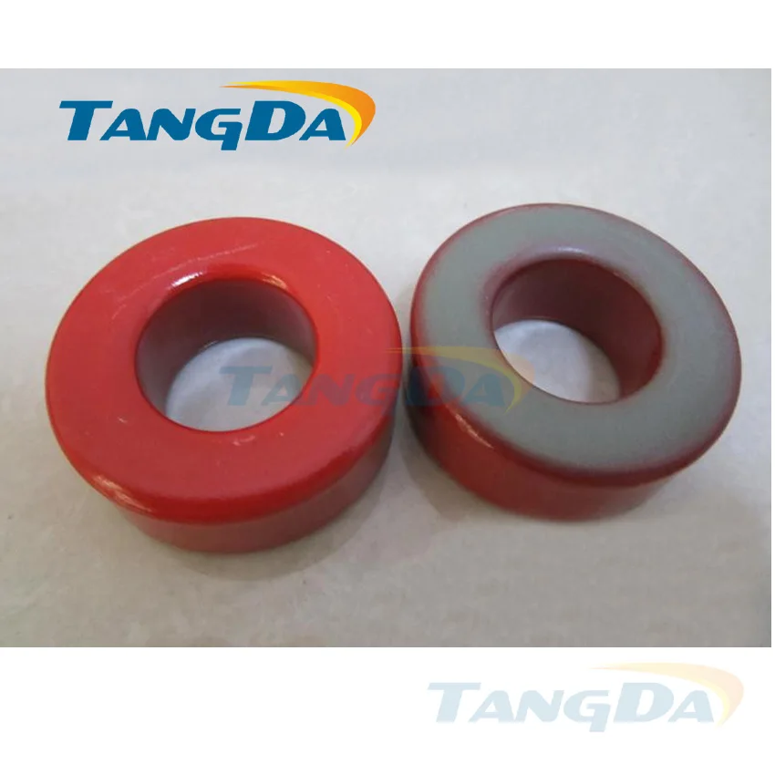 Tangda Iron Power Cores inductor T106-2 27*14.2*11 mm red/black coated ferrite ring core Magnet filtering