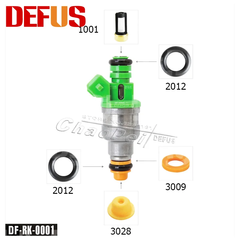 50 Pcs/bag Factory Brand Fuel Injector Filter O-ring Plastic Part Auto Spare Part For Cars 0280150972 0280150563