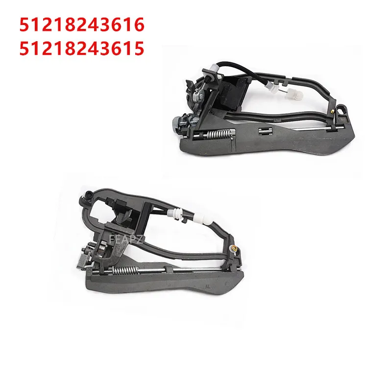 

Front Left Right Exterior Door Handle Carrier For BMW X5 E53 2000 2001 2002 2003 2004 2005 2006 2007 51218243615 51218243616