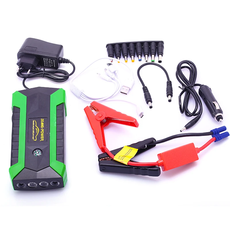 68000 mWh Car Jump Starter for Petrol Car Battery Charger Emergency 60C Discharge Auto Starting High Power Pack Bank