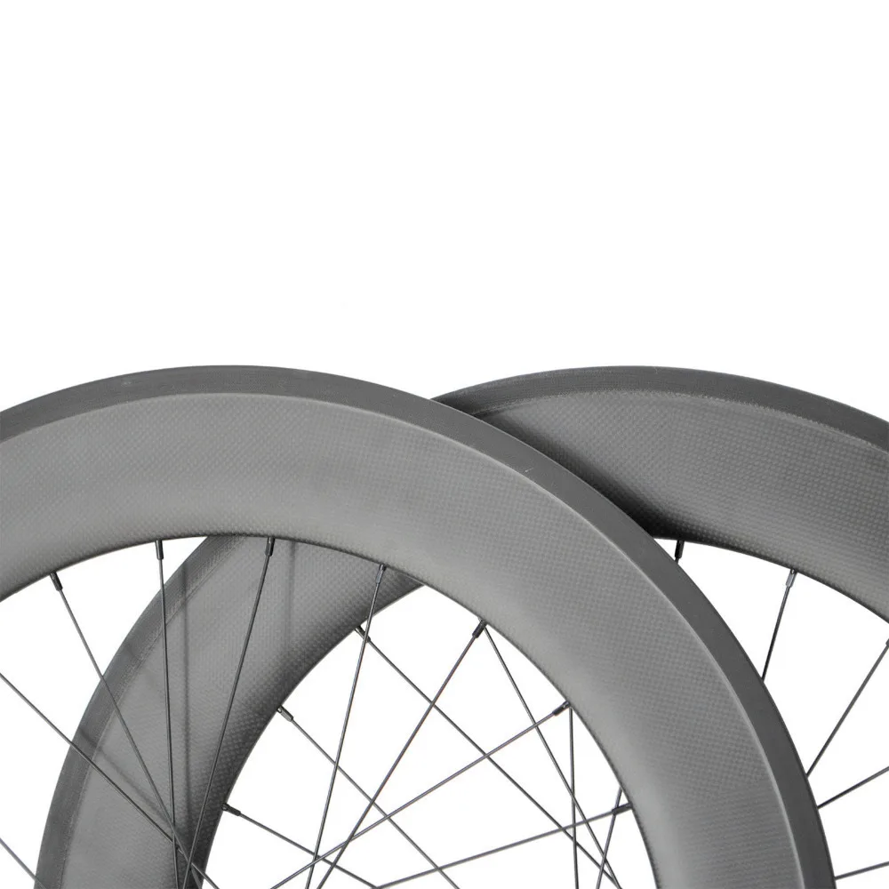 Full Carbon Fiber 700C Road Bike Wheel 88Mm Without Basalt Brake Surface Cincher Rim 25mm Specific Design For Ukrainian Cyclist
