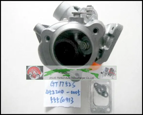 Free Ship GT1752S 452204 452204-0004 9172123 55560913 Turbo Turbine For SAAB 9.3 9.5 2.0T 2.3T B235E B205E B205L 2.0LPT 2.3LPT