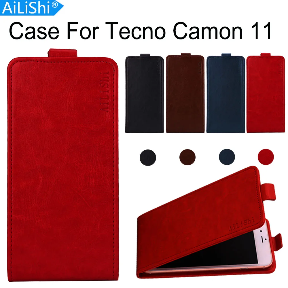 AiLiShi Case For Tecno Camon 11 Luxury Flip PU Leather Case Camon 11 Tecno Exclusive 100% Phone Protect Cover Skin+Tracking