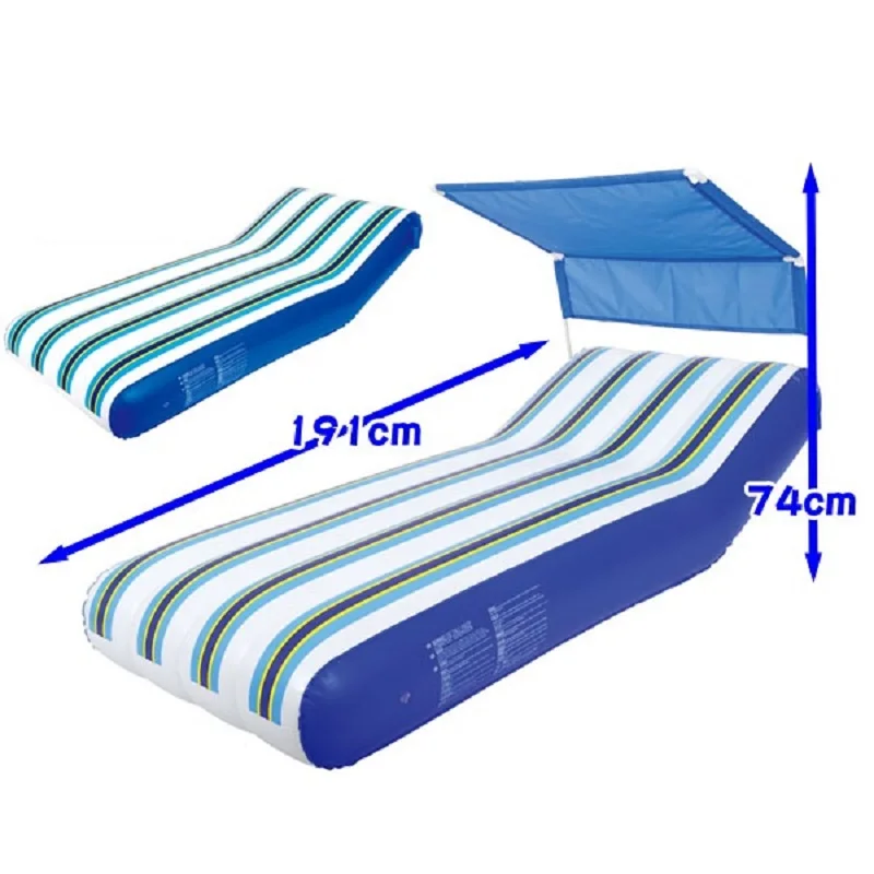 Summer Inflatable Air Mattress, Water Floating Bed, Swimming Bed, Floating Chair