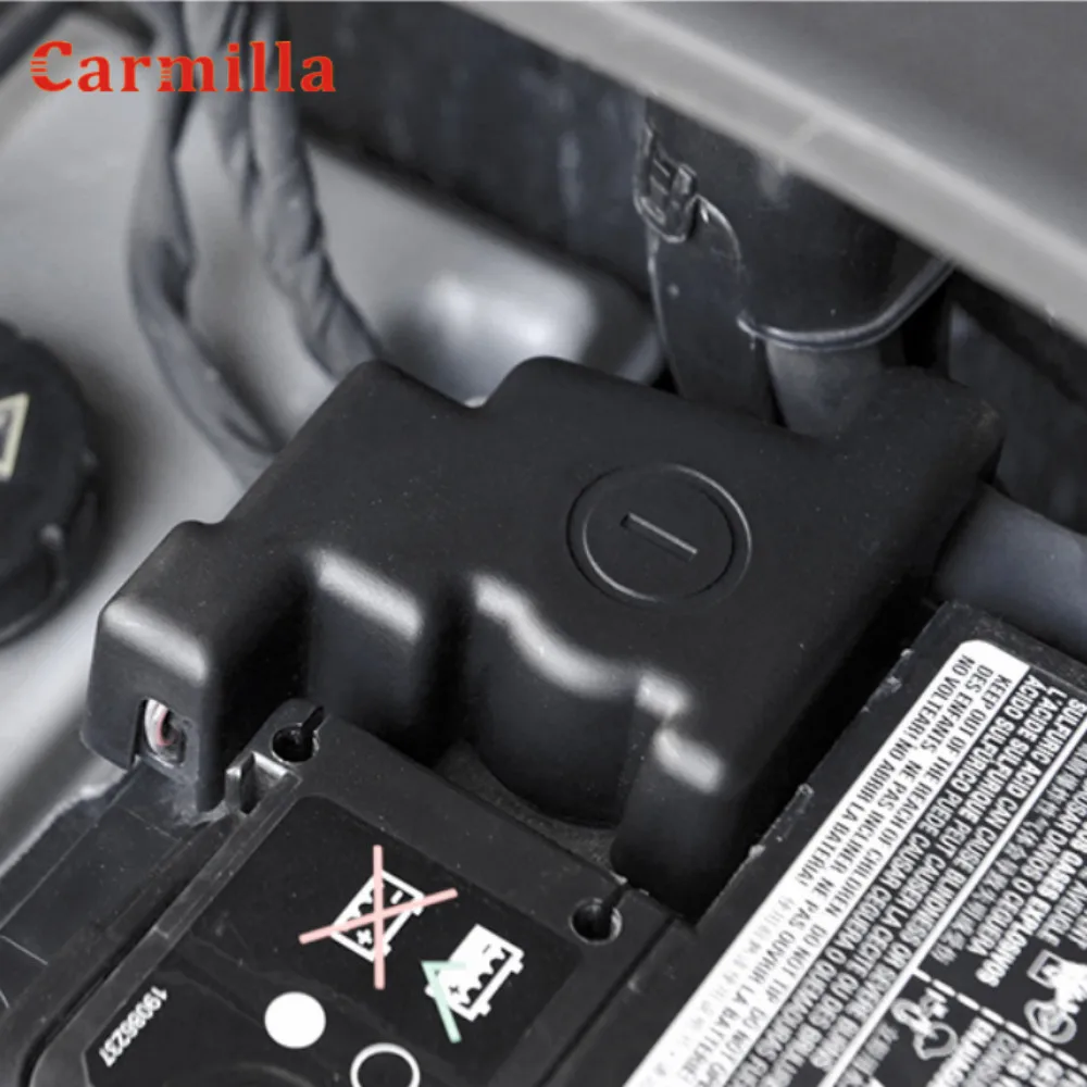 Couvercle de batterie de voiture, alimentation négative, pour Volkswagen Vw Tiguan Touran MK2 Atlas Teramont 2016 – 2019, Skoda kodiaql