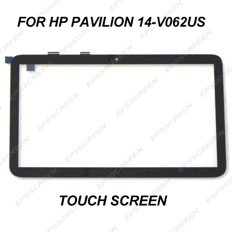 new 773143-501 for HP Pavilion 14-V062US  14-V063US Laptop Touch Screen Digitizer Replacement sense glass display