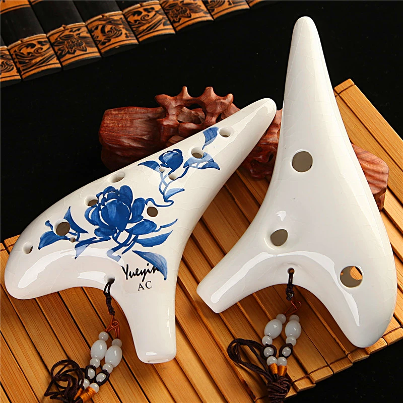 12 Holes Ocarina Flute Alto C Key Flute Ocarina Professional Playing Alto Ocarina Folk Music Instruments