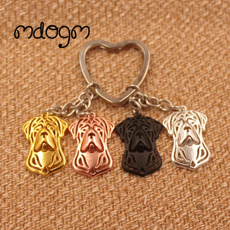 Cute Cane Corso Dog Animal Purse Handbag Charm Handmade Pendant Keychain For Bag Car Women Men Girls Boys Love Jewelry K079