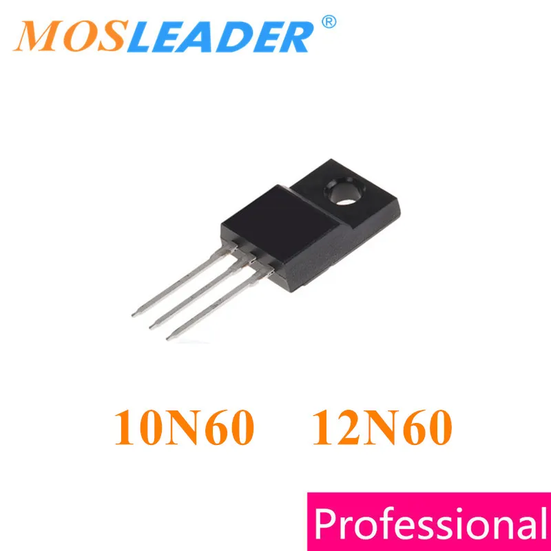 

Mosleader 10N60 12N60 TO220F 100PCS 10A 12A 600V N-канал FQPF10N60 FQPF10N60C FQPF12N60 FQPF12N60C, сделано в Китае высокое качество