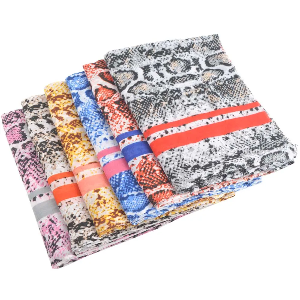 Echarpes femme 2019,twill silk snake print sequin scarf,animal print scarf with lurex,shawls and scarves,shawl striped,head wrap