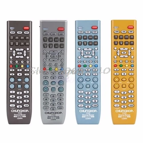 New 8in1 Smart Remote Universal Control Controller For TV PVR VDO DVD CD SAT AUD Dropship