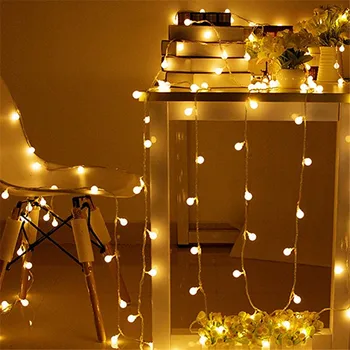 10M 80 Led Fairy Lights USB Outdoor/Indoor Street Garland Christmas/New Year Xmas Festoon LED Lights String For Home Decoration