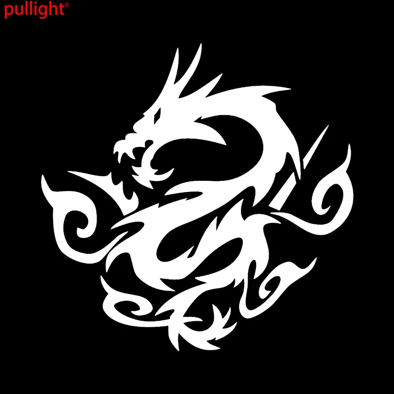 Auto Dragon Racing Vlammen Streep Hood Decals Vinyl Tribal Sticker