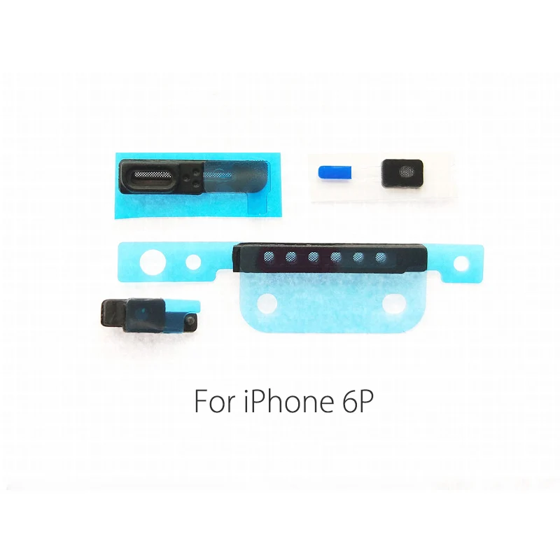 Aocarmo Full Set Dust Net Ear Speaker Loudspeaker Mic Mesh With Adhesive For iPhone 5 5S 6 6P 6S 6SP 7 7P 8 8P X