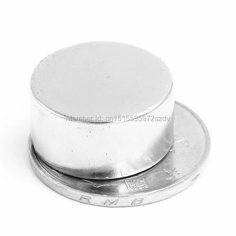 

10pcs Strong Round Dia 20mm x 10mm N35 Rare Earth Neodymium Magnet Art Craft Fridge 20x10mm