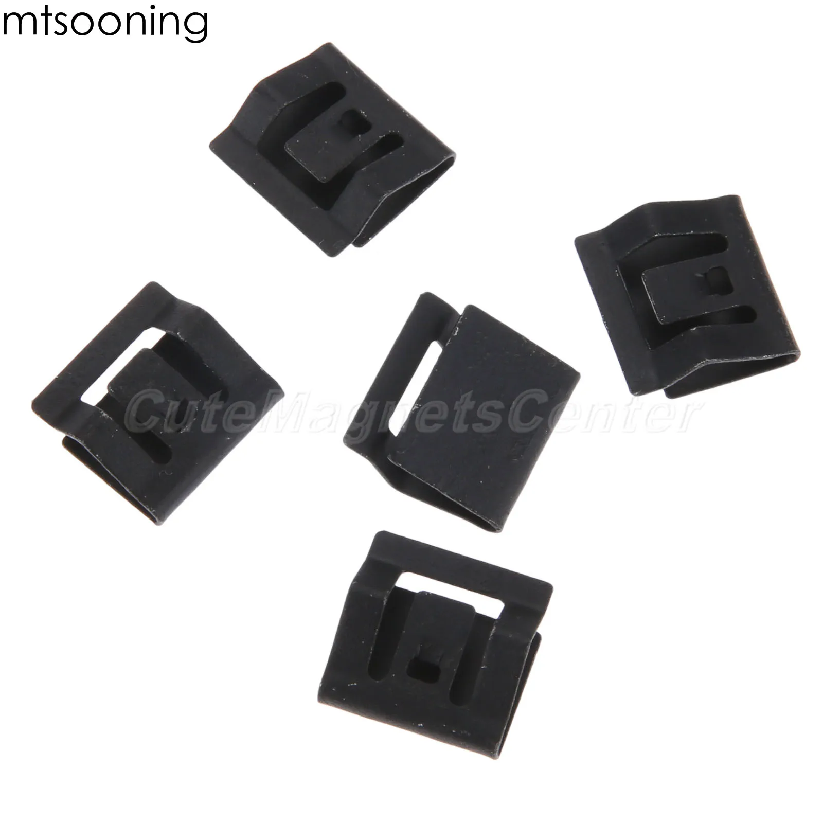 mtsooning 10Pcs 14mm Car Console Navigation CD DVD Sound Panel Metal Iron Fastener For Honda Civic Accord