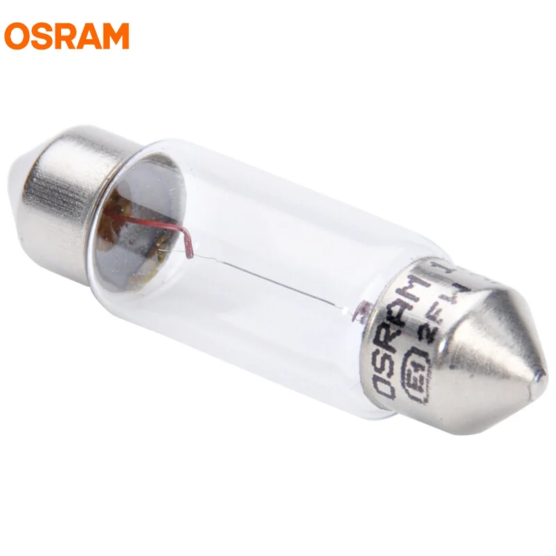 10pcs OSRAM T4W T5 T10 T16 Festoon 12V Original Line Turn Signal Lamps Brake Light Interior Light OEM Car Halogen Bulbs