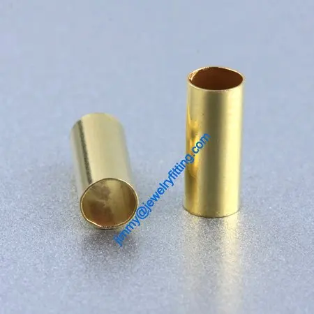 Copper Tube Conntctors Tubes jewelry findings 4*10mm ship free 5000pcs copper tube Spacer beads