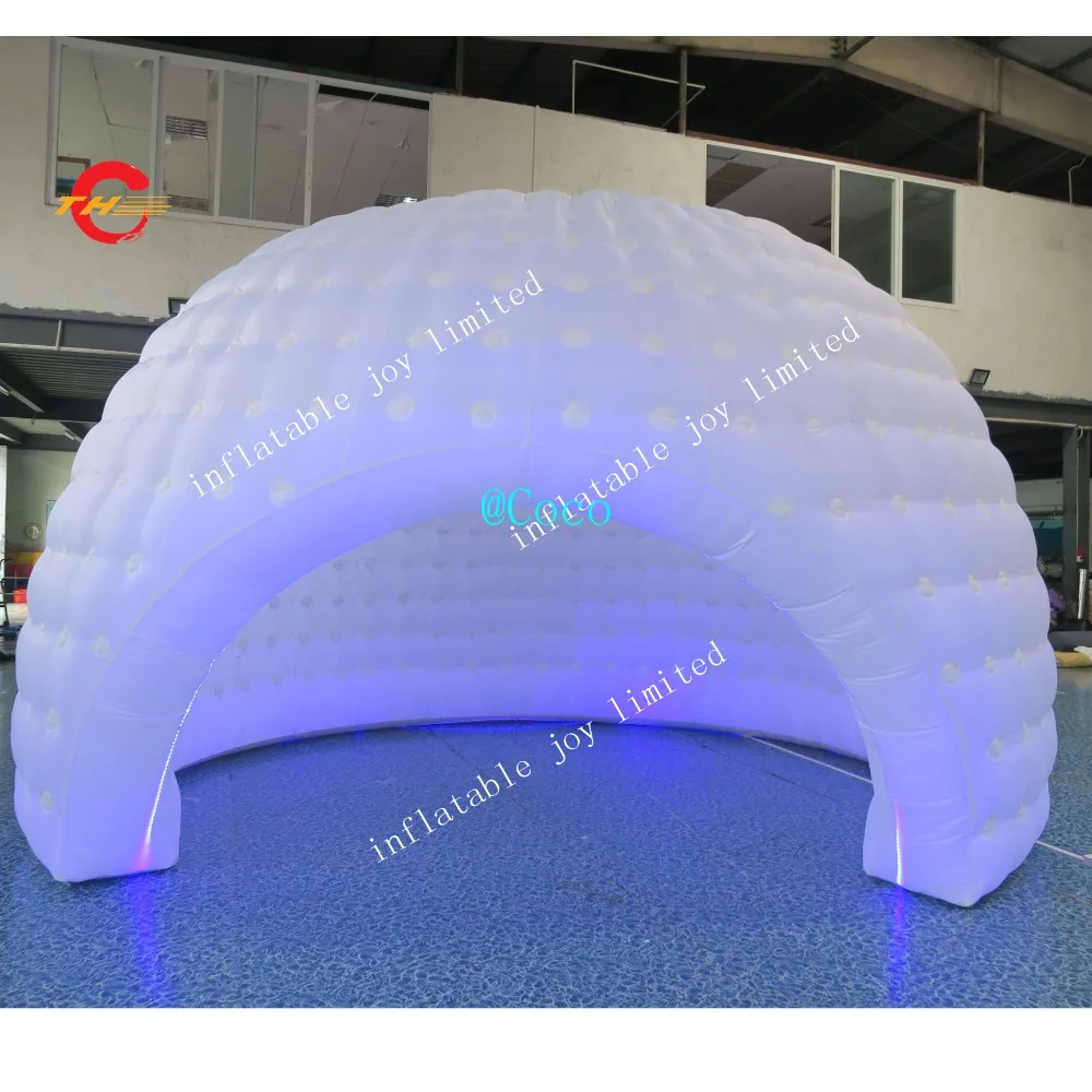 

5x3x3m Large White Inflatable Dome Tent Igloo Air Dome Tent House For Sale