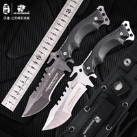 HX Outdoors 440C Tactical Knives,Camping Knife ,High Quality Hunting Jungle Knife,Survival Knives,Rescue Edc Tool Dropshipping