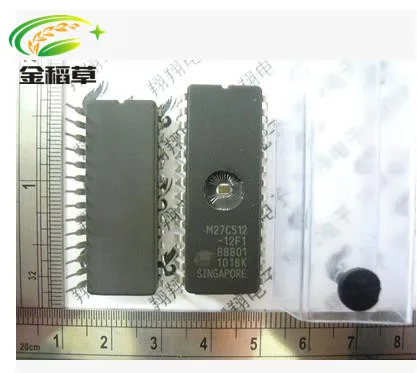 Free shipping 10pcs new ST M27C512-12F1 27C512 DIP-28 EPROM IC CHIPS Drive IC