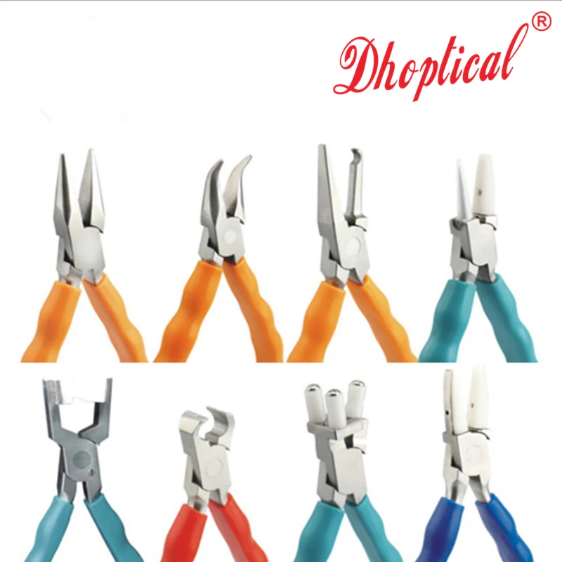 Eyeglasses Repair Plier Adjust Nose Pad Frame Leg Lense  Bridge Eyewear Fix Tool By Dhoptical