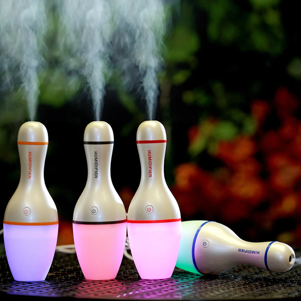 SOARIN-مرطب هواء صغير للسيارة ، ناشر زيت عطري USB ، 150 مللي ، مرطب صغير للسيارة Led