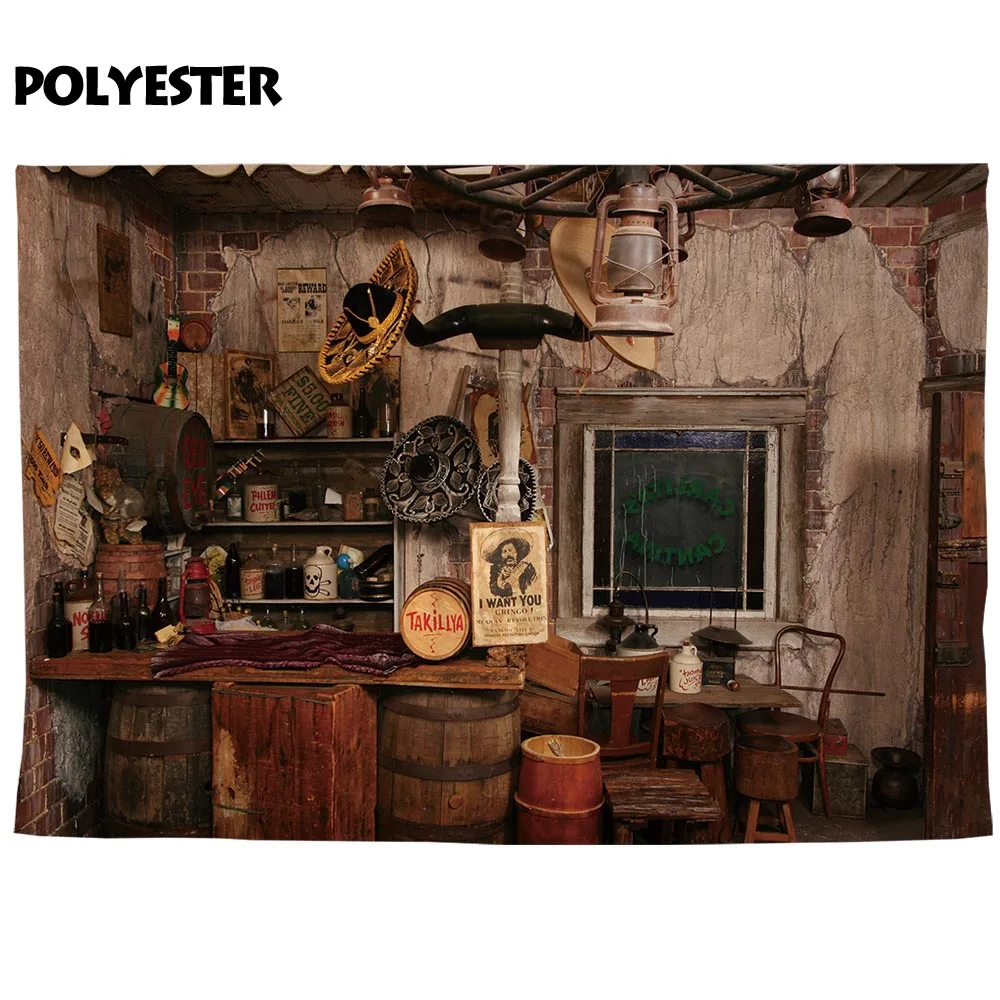 Allenjoy-Fondo para estudio fotográfico, sesión de fotos de utilería para pancarta, Granero, salvaje, rural, vintage