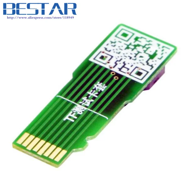 Micro SD TF Memory Card Kit with Male to Female Extension Adapter Extender Test Tools for PCBA