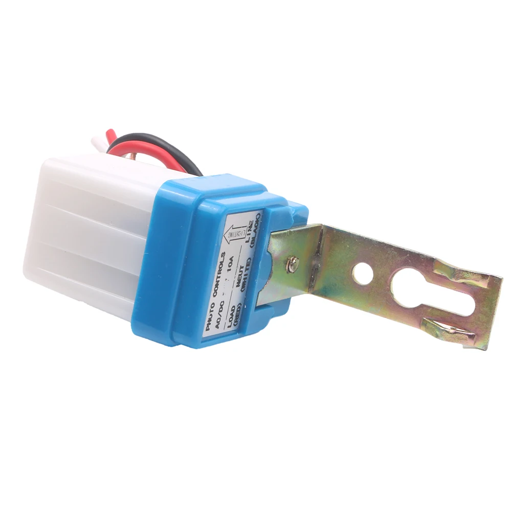 AC DC 10A Photoswitch Photocell Street Light Lamp Auto On Off Sensor Switch 12V 24V 110V 220V