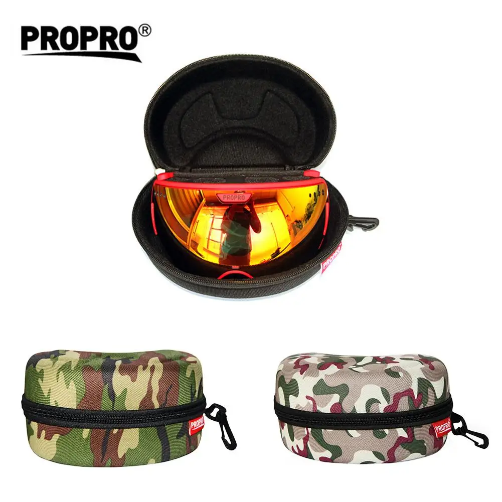 

PROPRO Outdoor Ski Mountaineering Glasses Storage Box Anti-pressure Anti-drop Anti-scratch Lens Multi-function Goggles Box