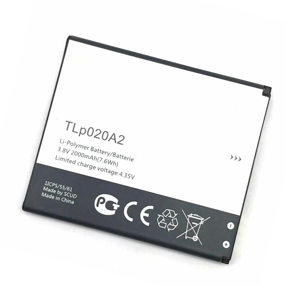 

2000mAh TLp020A2 Battery For Alcatel One Touch Pop Star LTE A845L / POP S3 OT5050 5050X