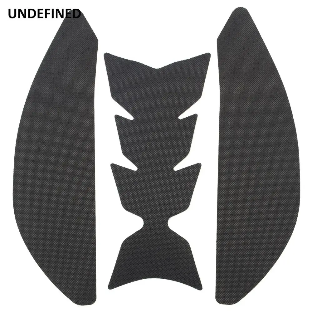 Motorcycle Fuel Tank Pad Fishbone Decal Side Knee Grip Protector Stickers Moto For Honda CBR600RR 2007-2012 Black Pegatinas moto