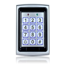 OBO Metal Rfid Keypad Access Control Reader Access Controller Board Support 1000 Users 125KHz Electric Digital Password Lock