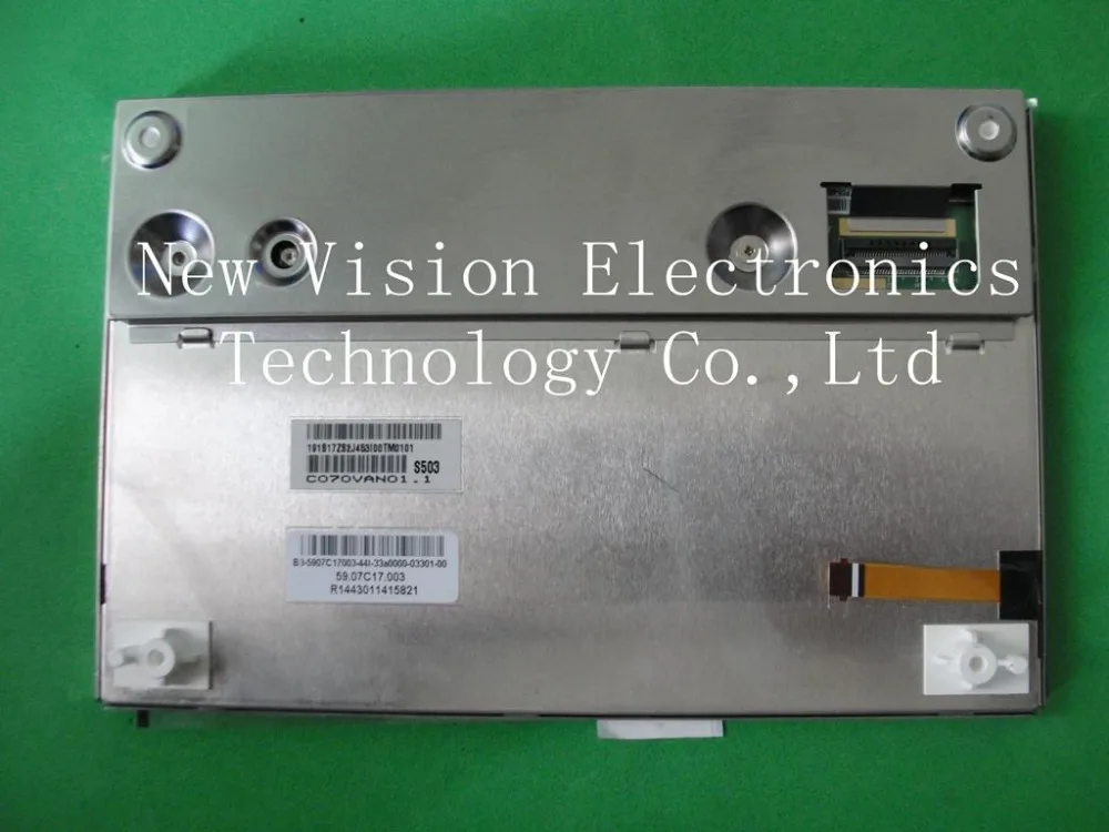 C070VAN01 C070VAN01.1 شاشة LCD أصلية جديدة 7 بوصة لنظام الملاحة GPS للسيارة